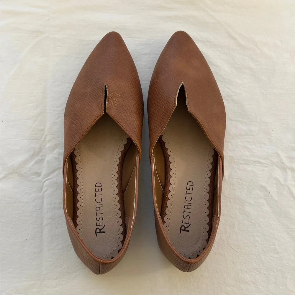 Restricted Tan Slip-On Shoes - Picture 3 of 5